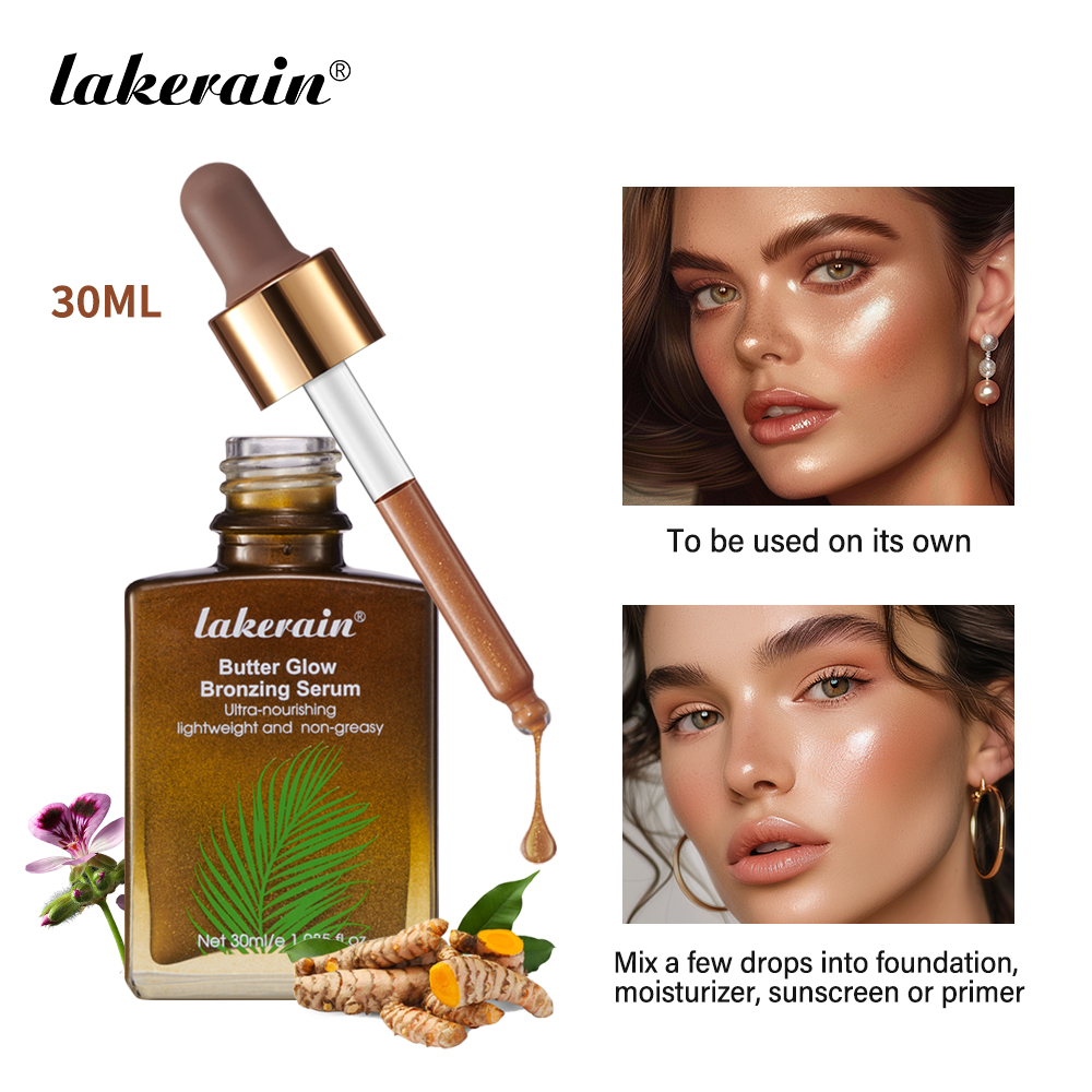 Caffeine Hair Serum - 30ml Butter Glow Bronzing Serum Innovative