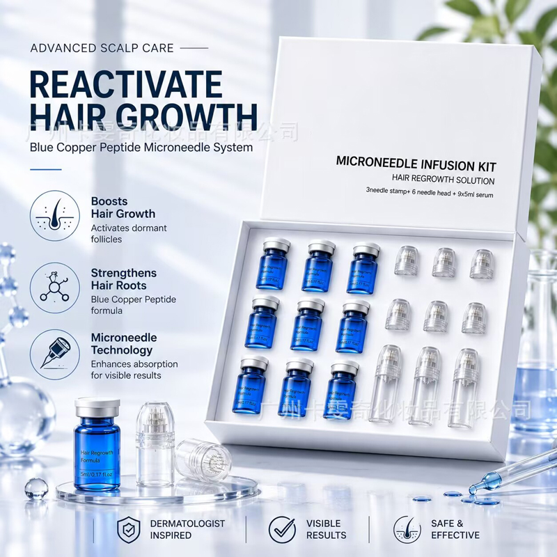 Hair Regrowth GHK-Cu AHK-CU Ki - Hair Care Oil Serum ulasan dan harga