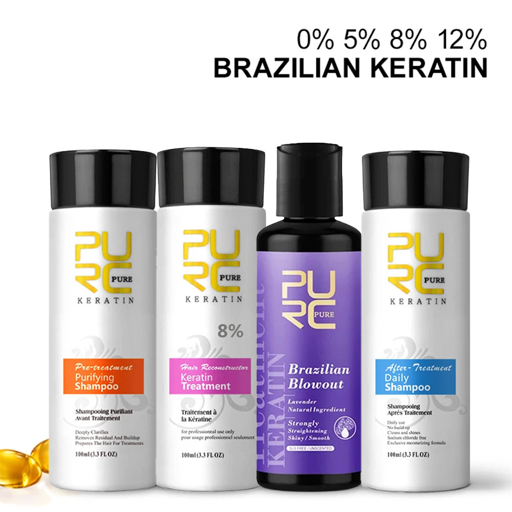 PURC Keratin Treatment Shampoo - Hair Care Keratin Treatment ulasan dan harga
