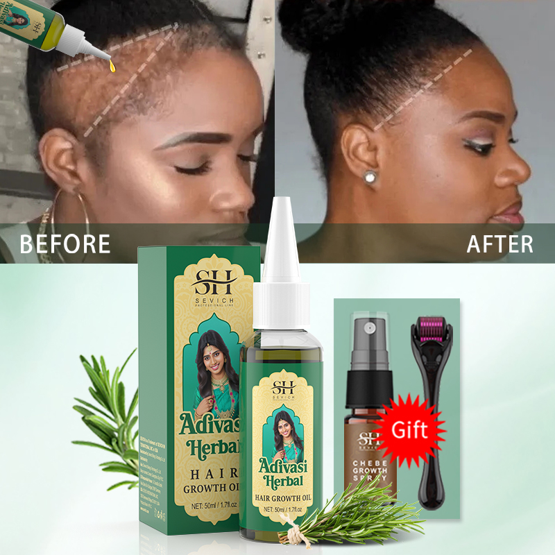 Ayurvedic Hair Growth Oil Indi - Caffeine Hair Serum ulasan dan harga