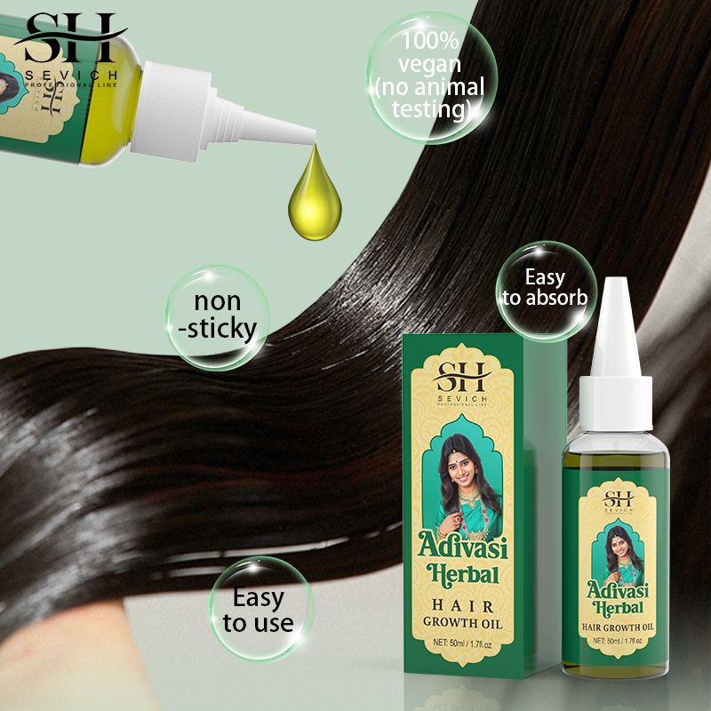 Ayurvedic Hair Growth Oil Indi - Caffeine Hair Serum ulasan dan harga