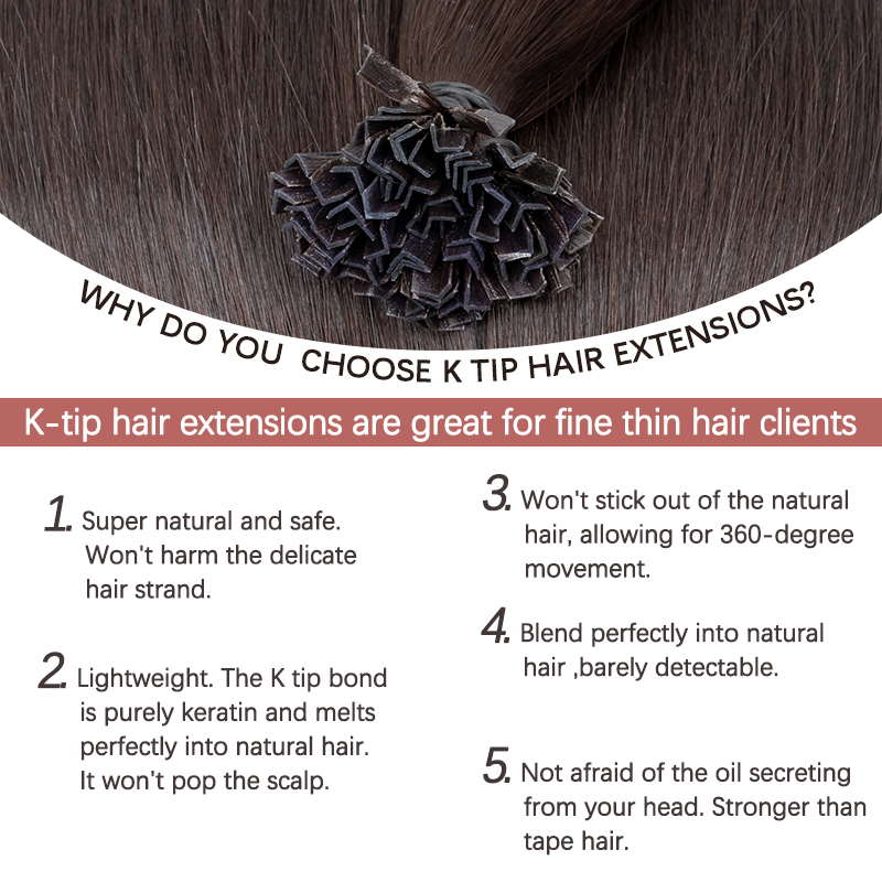 VADES K Tip Hair Extensions Hu - Hair Care Keratin ulasan dan harga