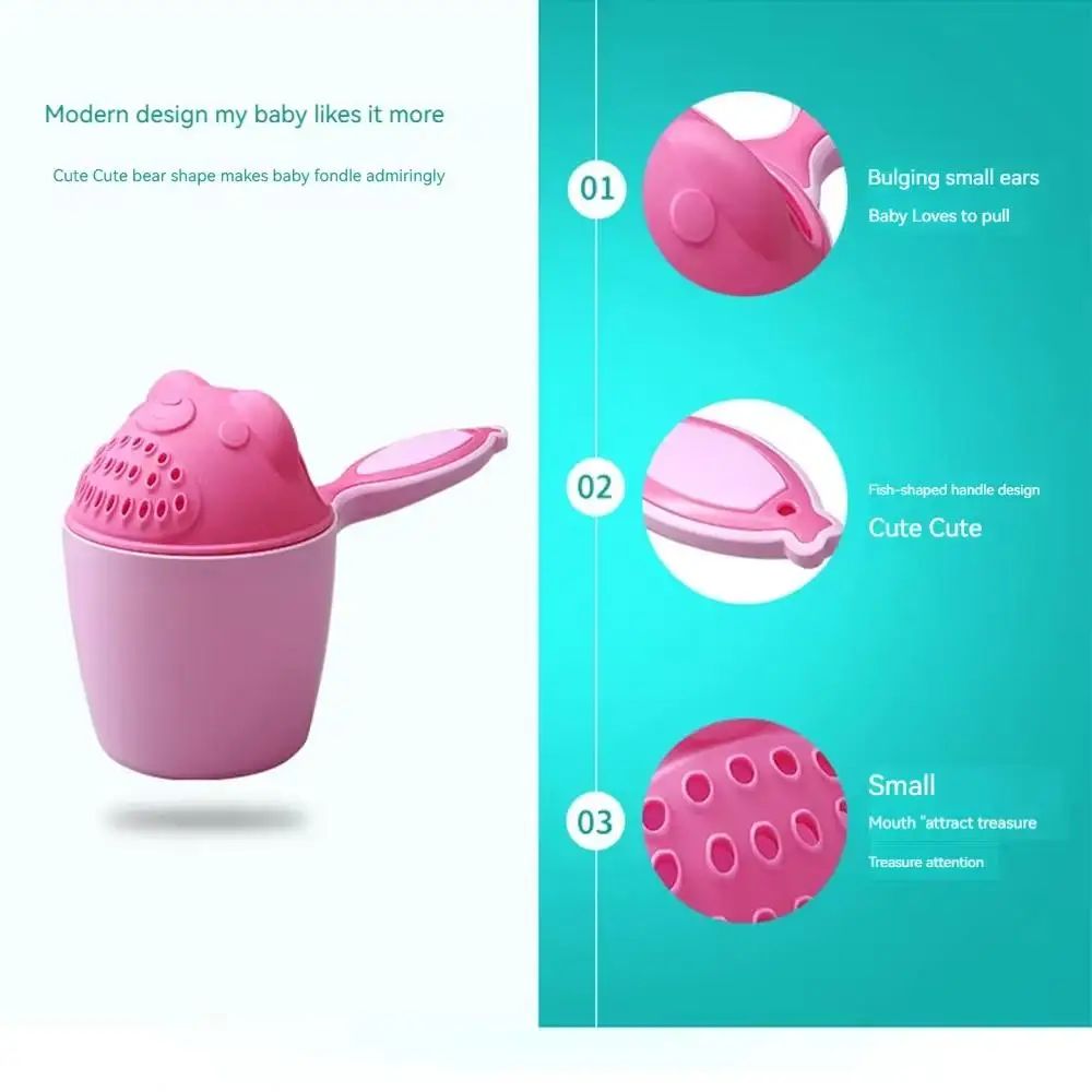 Cute Cartoon Baby Bath Caps To - Hair Care For Baby ulasan dan harga