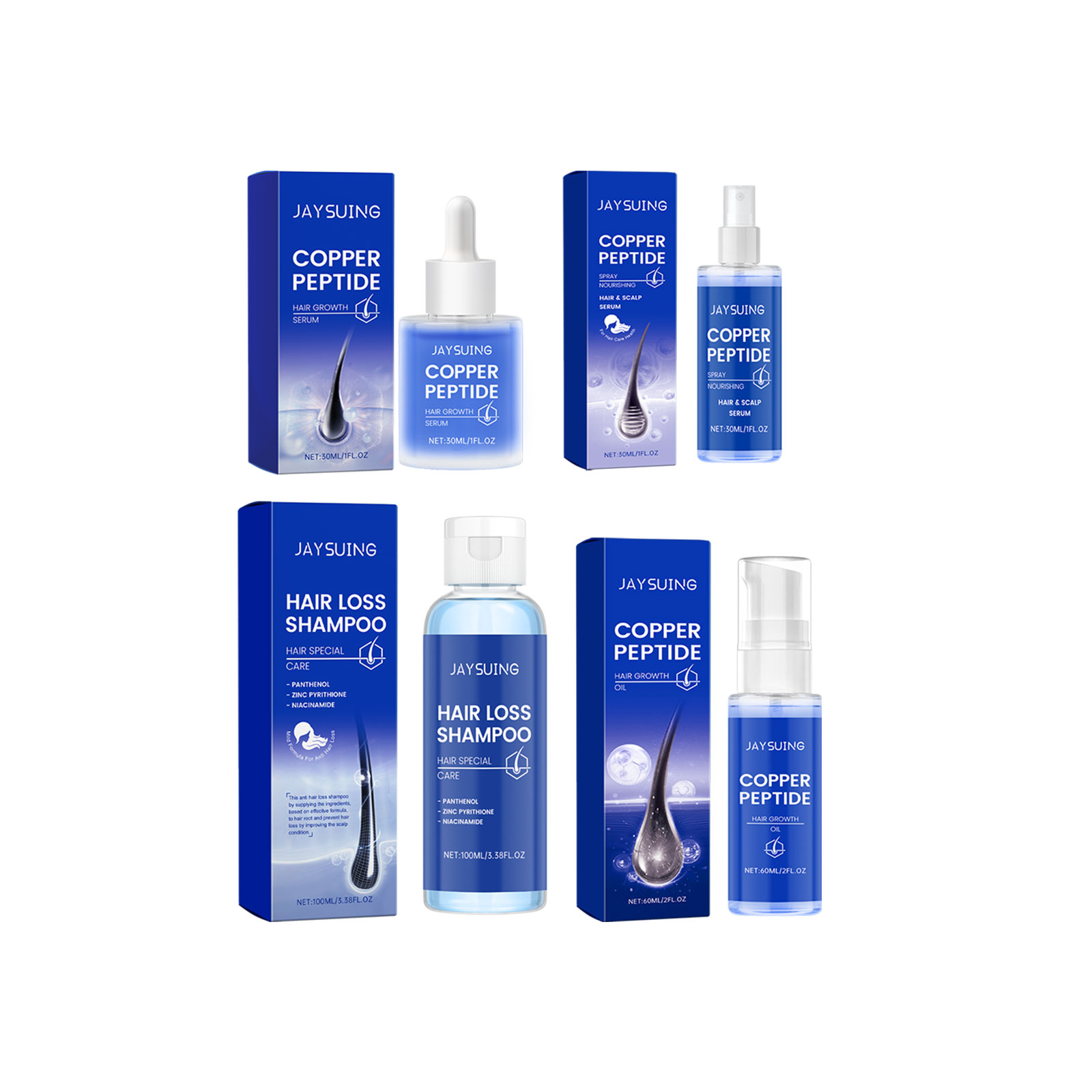Copper Peptide Shampoo Hair Gr - Hair Care Oil Serum ulasan dan harga