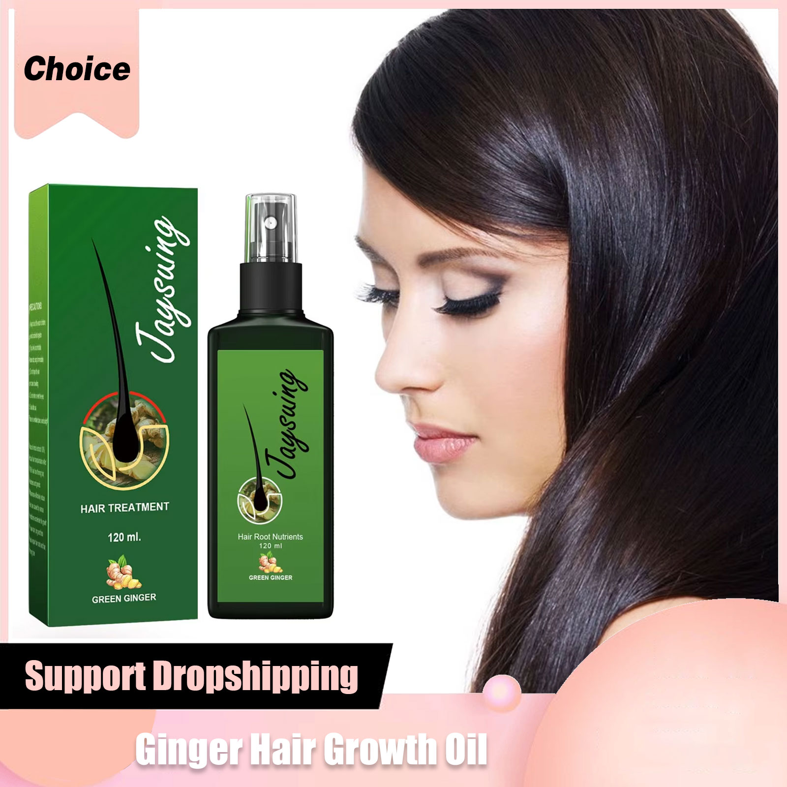 Fast Ginger Hair Growth Spray  - Hair Care Oil Serum ulasan dan harga