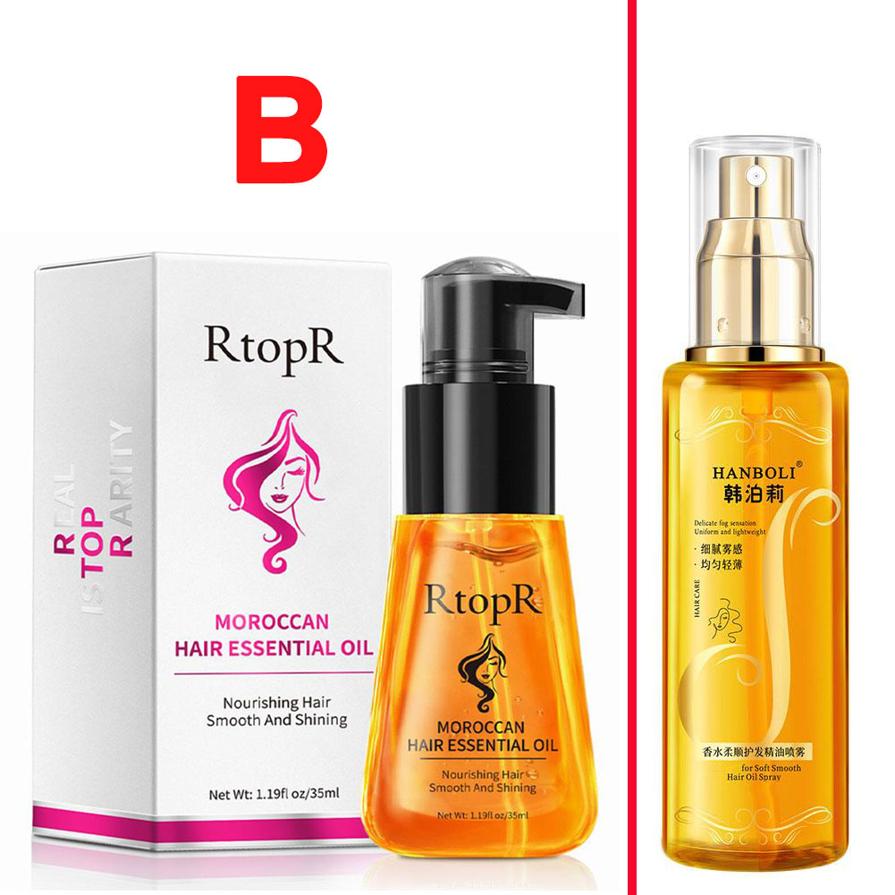 Hair Oil Spray Fragrance Hair  - Hair Care Oil Serum ulasan dan harga