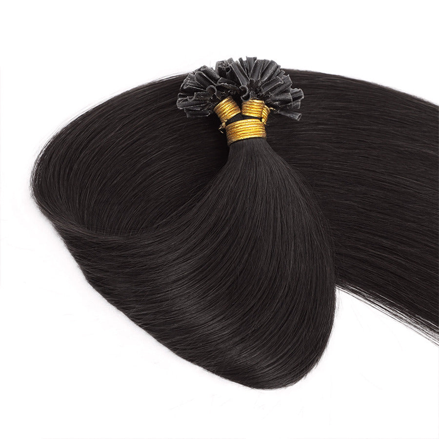 U Tip Extensions Human Hair St - Hair Care Keratin ulasan dan harga