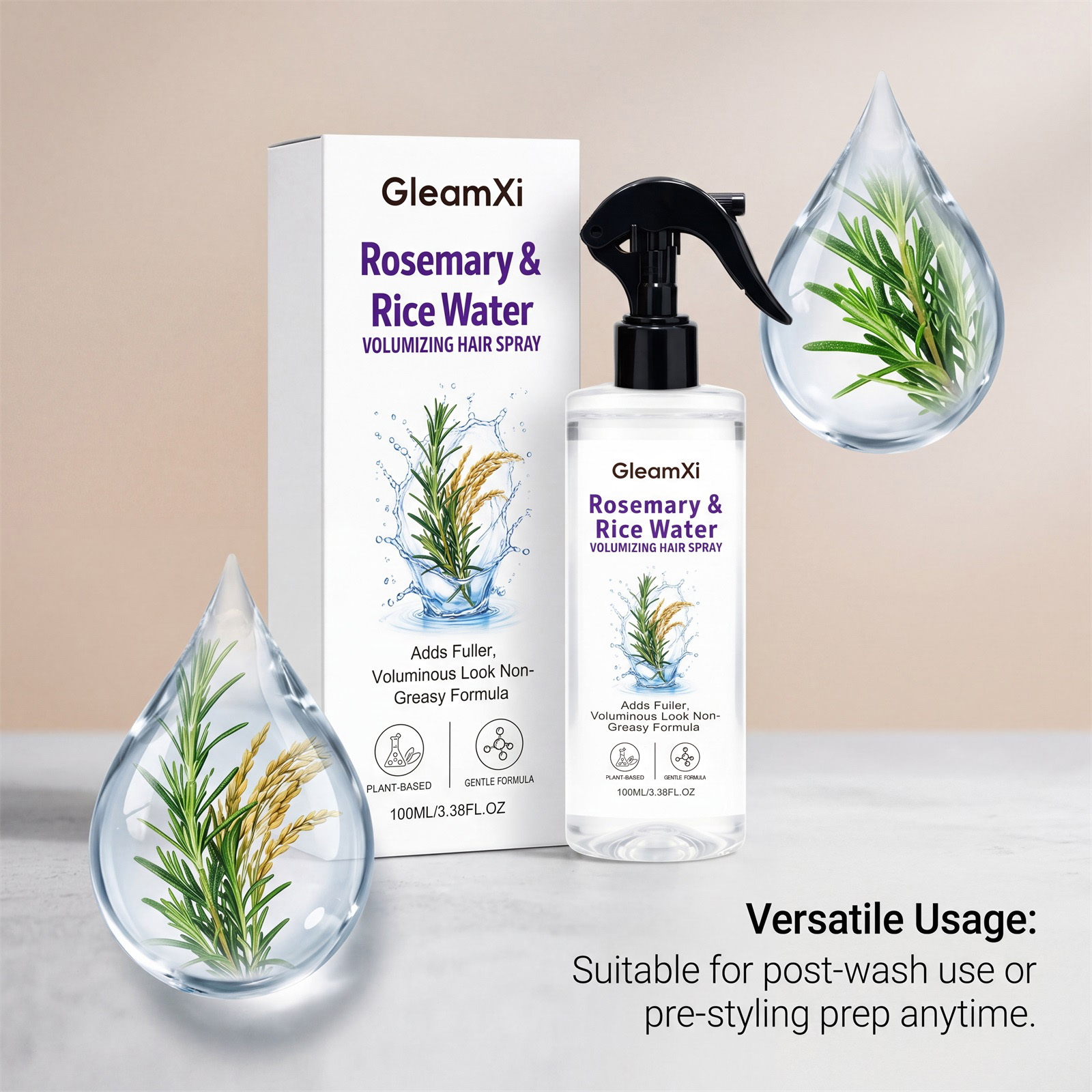 Rosemary Rice Water Hair Care  - Hair Care With Rice Water ulasan dan harga