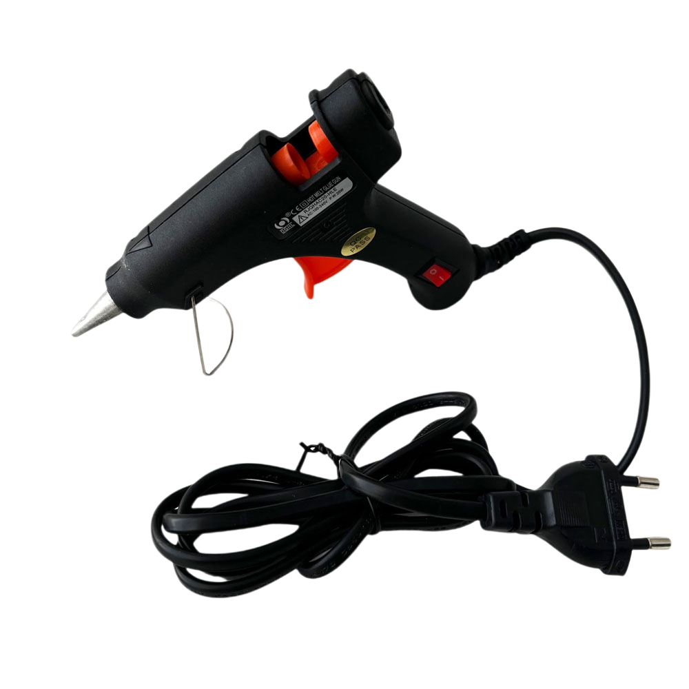 Hot Melt Glue Gun DIY Heat Tem - Glue Gun Hair ulasan dan harga