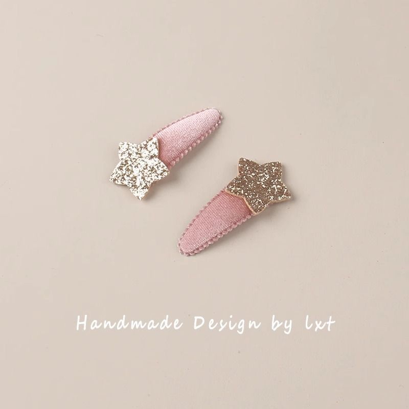 1 Pair Korean Style Glitter St - Hair Care For Baby ulasan dan harga