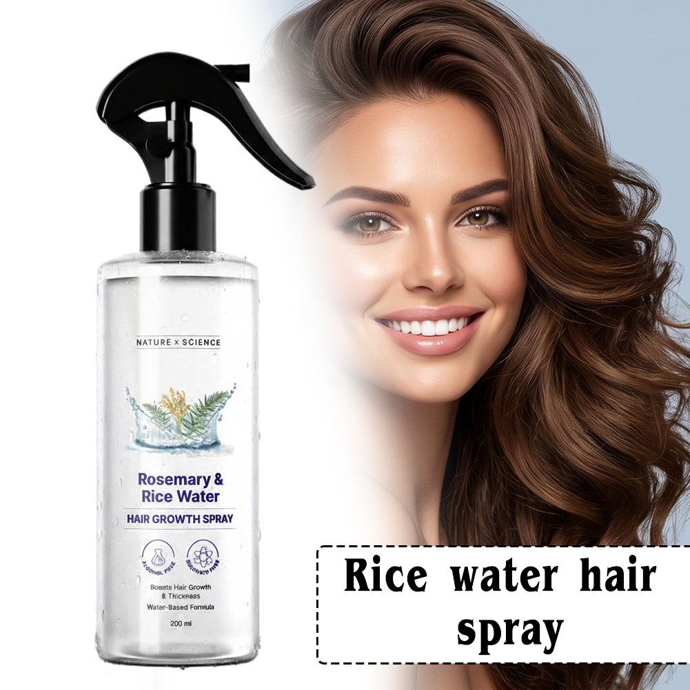Rosemary Rice Water Hair Spray - Hair Care With Rice Water ulasan dan harga