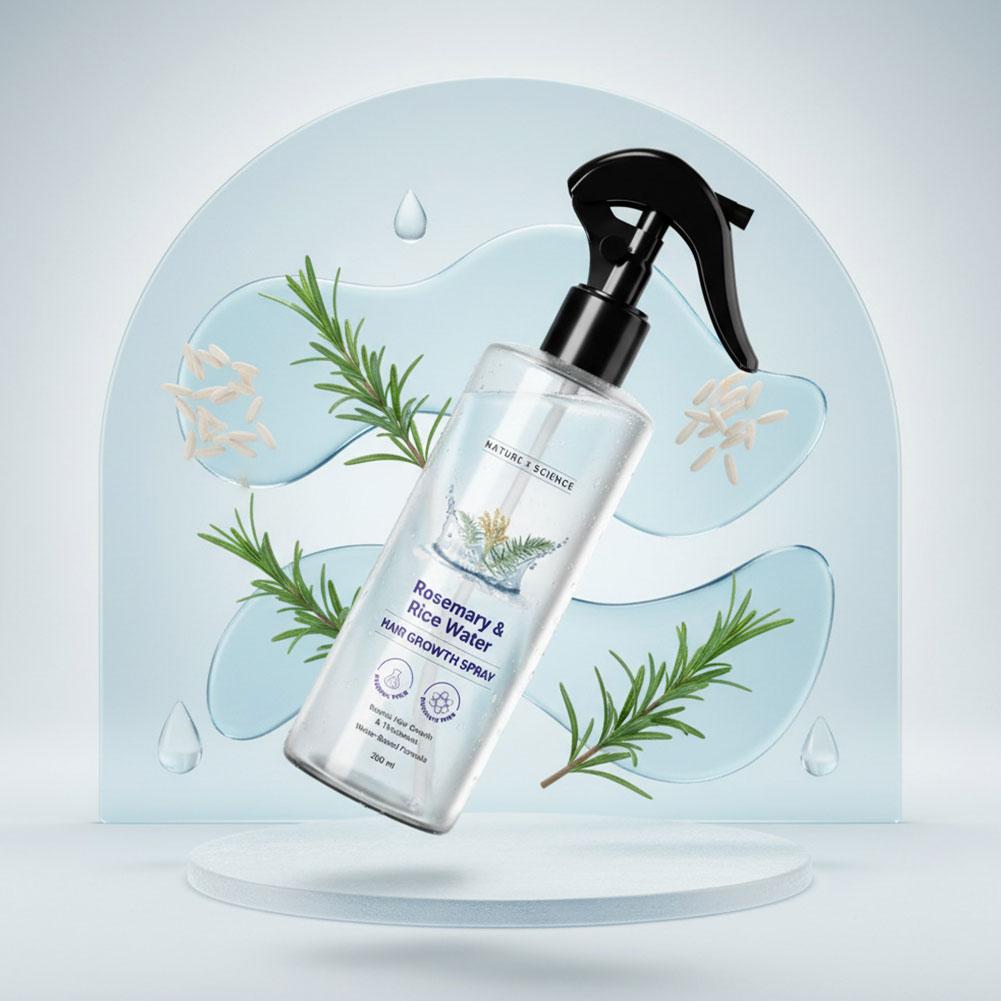 Rosemary Rice Water Hair Spray - Hair Care With Rice Water ulasan dan harga