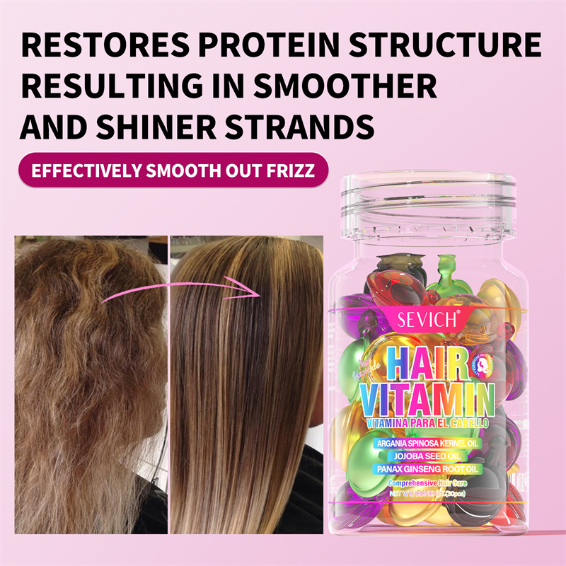 MIX Hair Vitamin Capsule Hair  - Hair Care Keratin Treatment ulasan dan harga