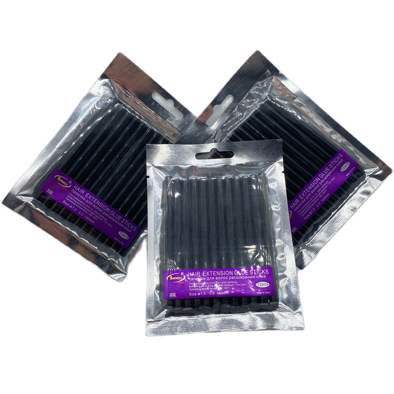 24 PCS 7.0mm X 10cm Brown Hot  - Glue Gun Hair ulasan dan harga