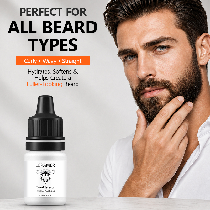 Men's Beard Growth Serum Nouri - Hair Care Oil Serum ulasan dan harga