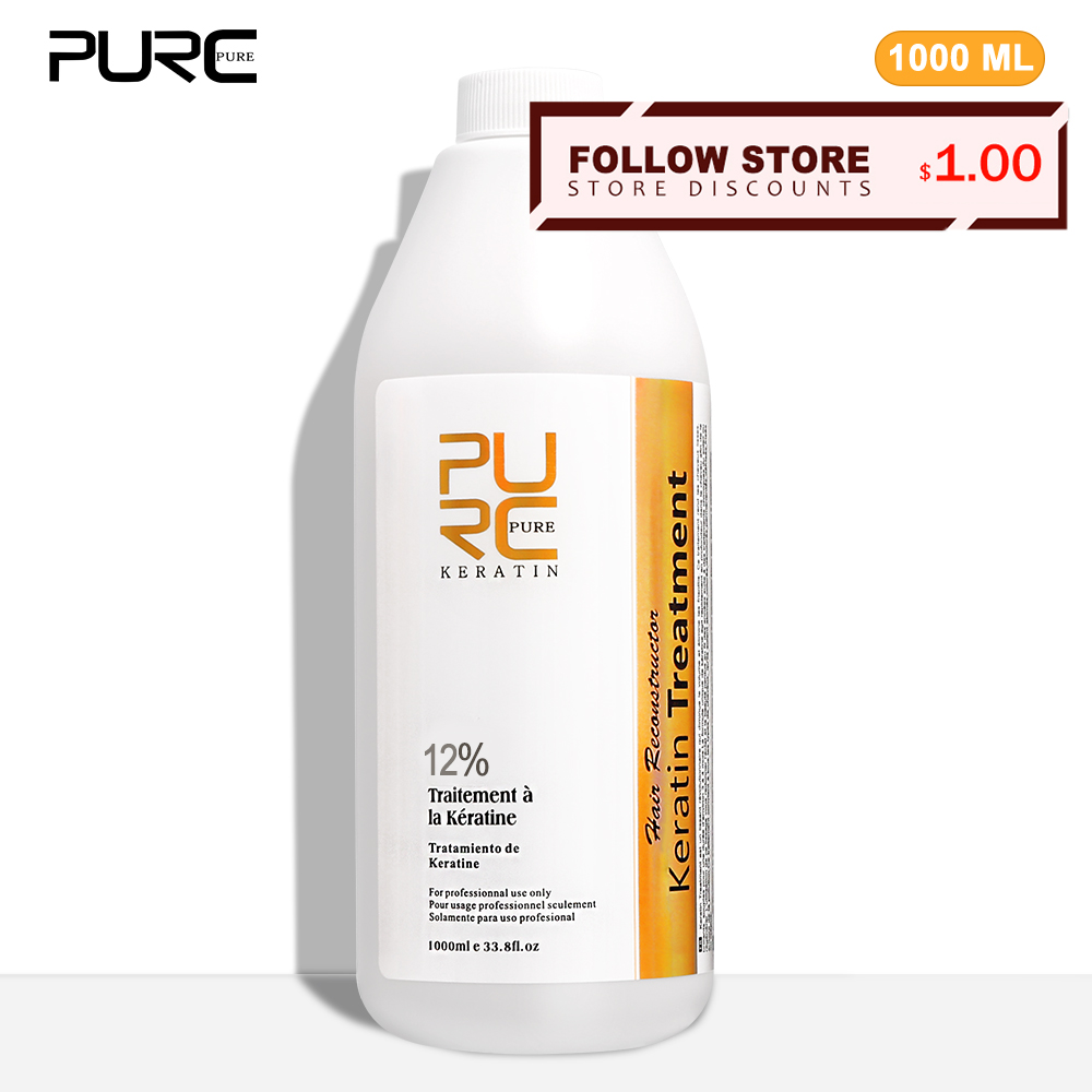 PURC 12% Keratin Smoothing Hai - Hair Care Keratin Treatment ulasan dan harga