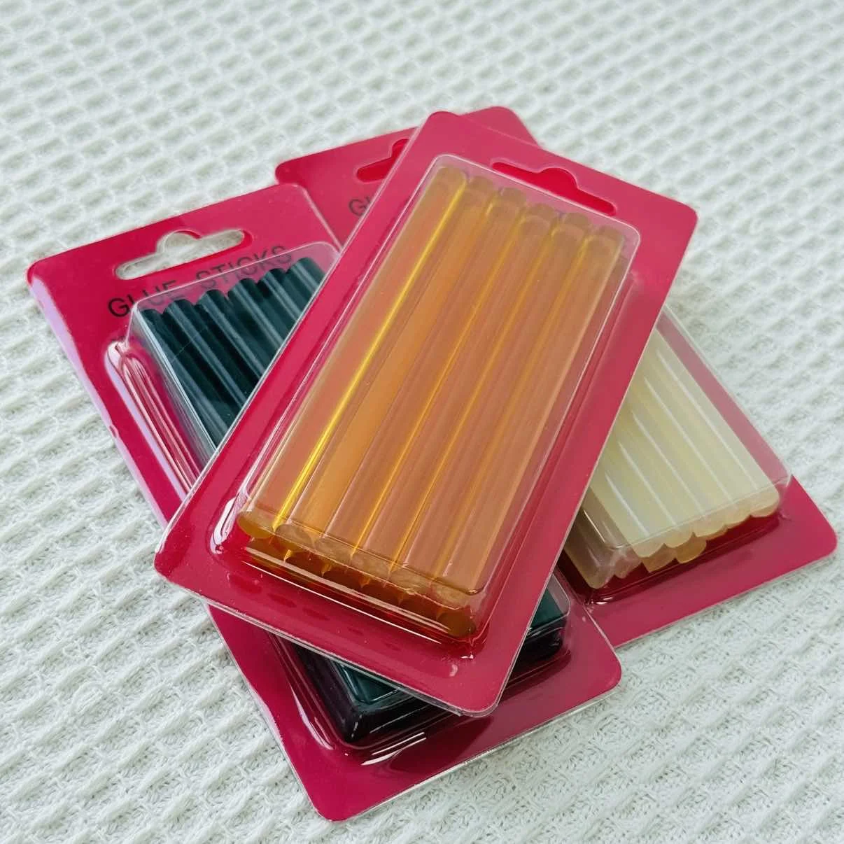 12pcs/box 0.7*10 cm Hot Melt G - Glue Gun Hair ulasan dan harga