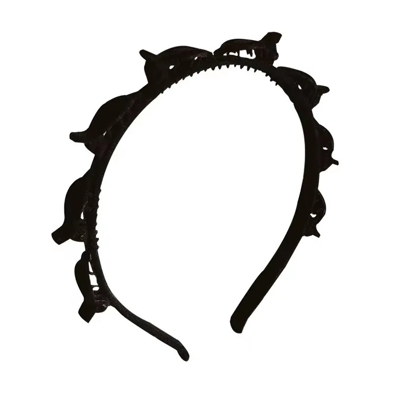 1/3 Pcs Flocking Braided Headb - Hair Care For Baby ulasan dan harga