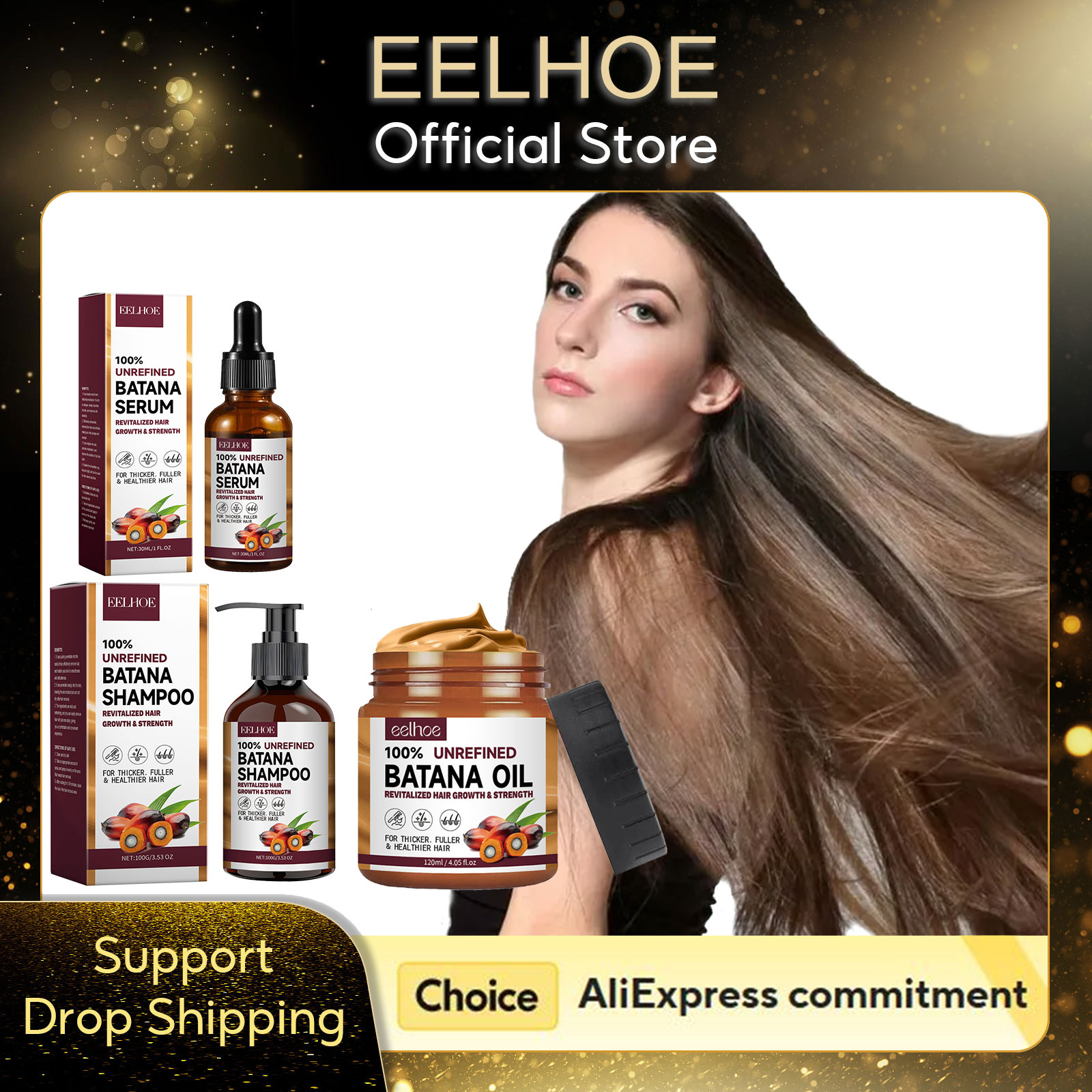EELHOE Natural Batana Oil Deep - Hair Care Keratin Treatment ulasan dan harga