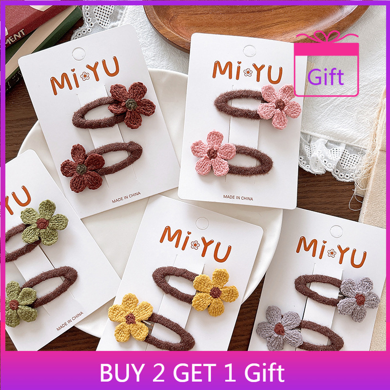 Korean Infant Hair Clips 2PCS  - Hair Care For Baby ulasan dan harga