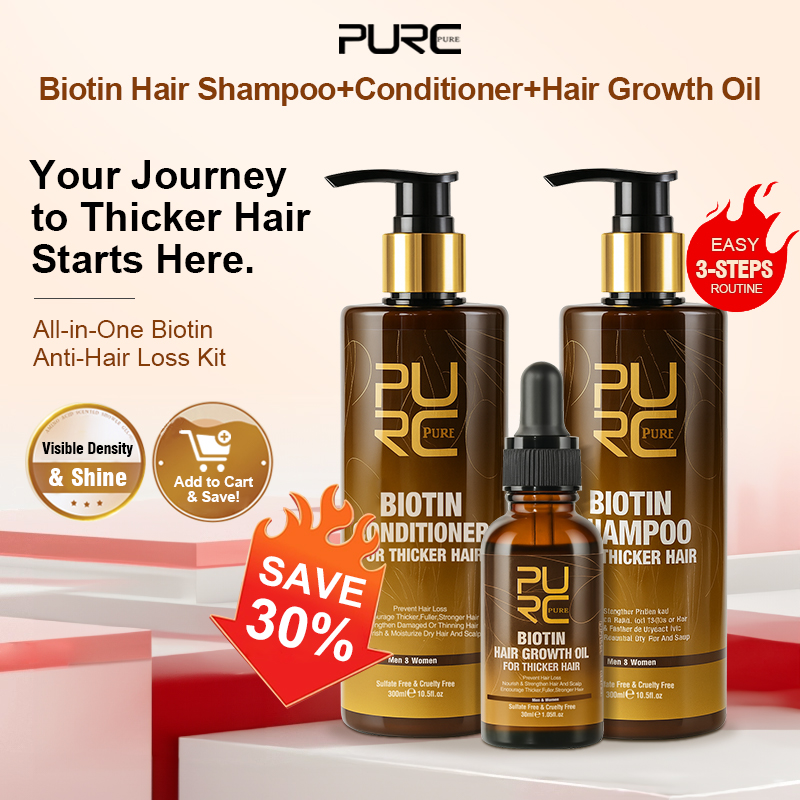 PURC Biotin Hair Growth Oil Sh - Hair Care Keratin Treatment ulasan dan harga