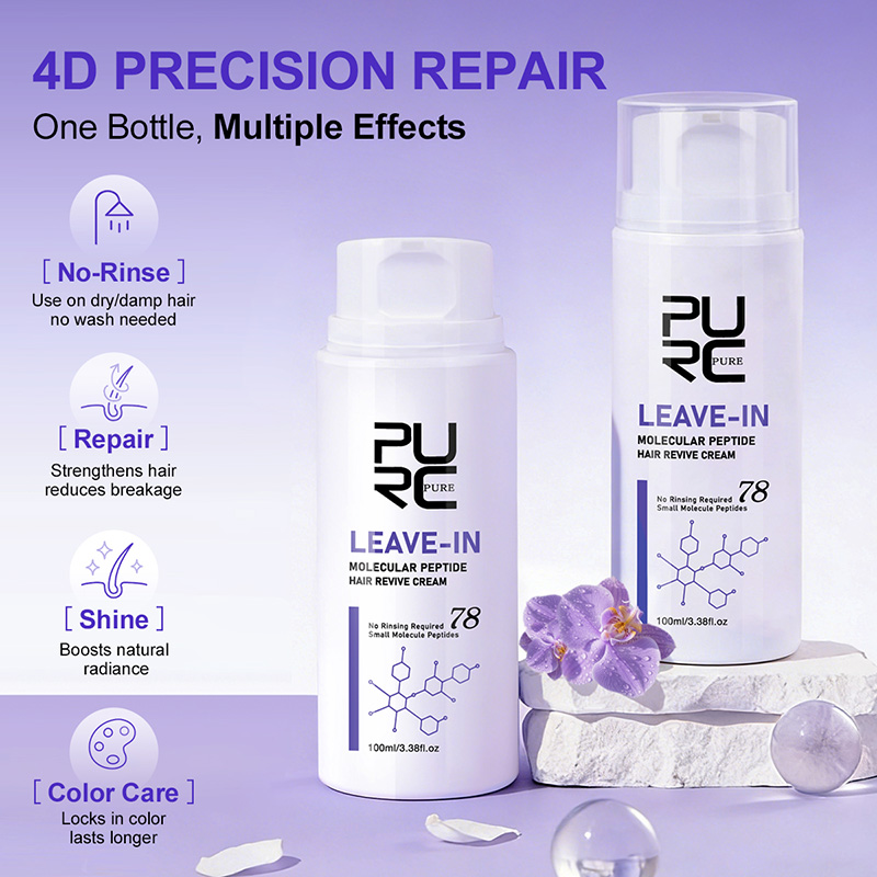 PURC Leave-In Keratin Hair Cre - Hair Care Keratin Treatment ulasan dan harga