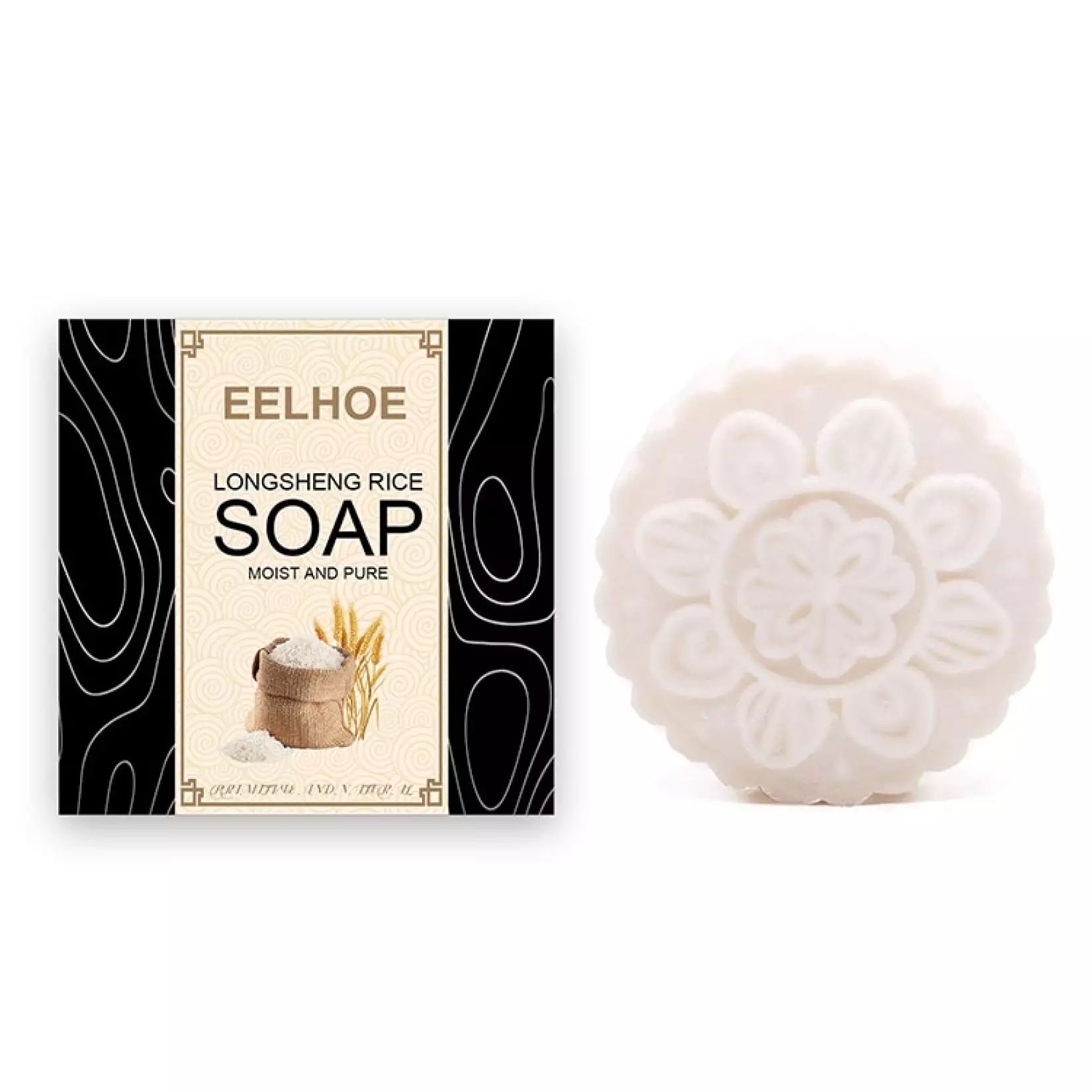 EELHOE Rice Soap Shampoo Handc - Hair Care With Rice Water ulasan dan harga