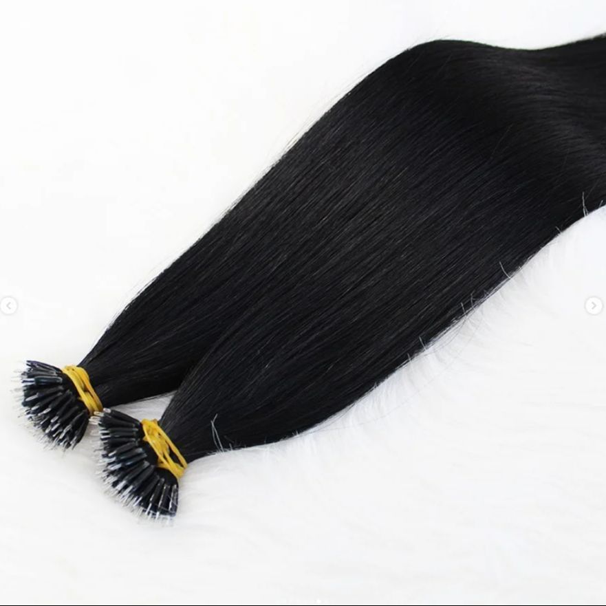 100% Human Hair Nano Ring Tip  - Hair Care Keratin ulasan dan harga