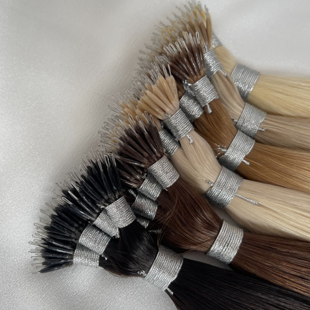 100% Human Hair Nano Ring Tip  - Hair Care Keratin ulasan dan harga